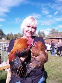 Kjersti Plathe stiller ut på Lislefarmen også i 2014 Foto: Signe Sollien Haugå